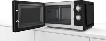 Bosch Serie 2 FFL020MS2 magnetron Zwart, Roestvrijstaal Solo-magnetron Aanrecht 20 l 800 W
