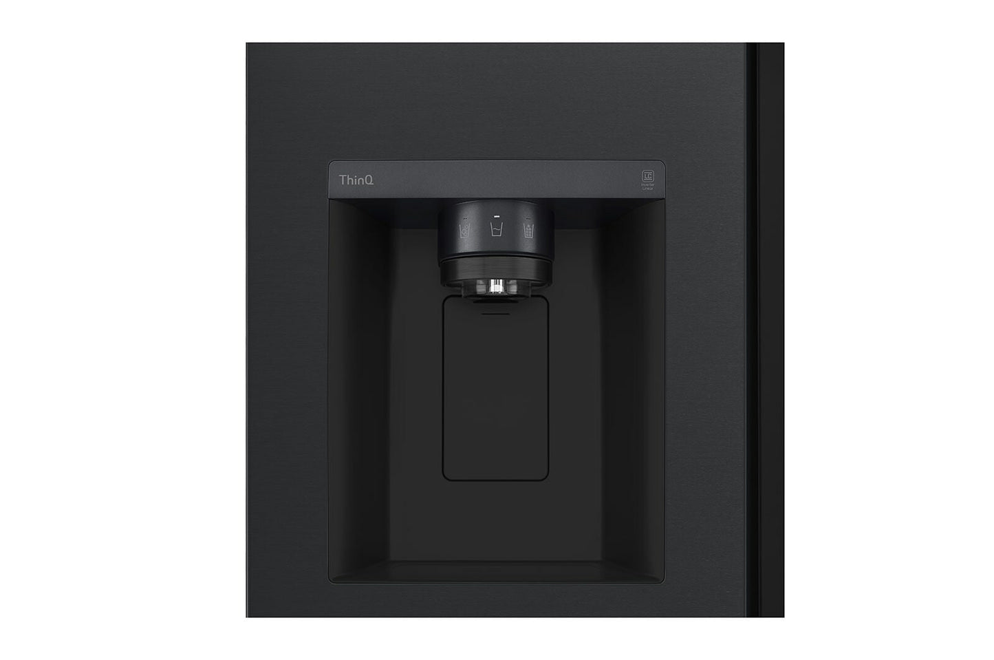 LG InstaView GSGV80EPLD amerikaanse koelkast Vrijstaand 635 l Zwart, Grafiet