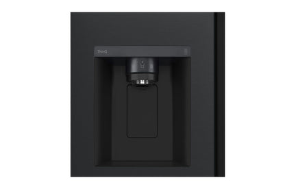 LG InstaView GSGV80EPLD amerikaanse koelkast Vrijstaand 635 l Zwart, Grafiet