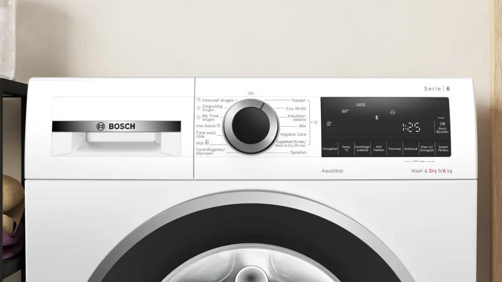 Bosch Serie 6 WNG24406NL Was-droogcombinatie Vrijstaand Voorlader Wit
