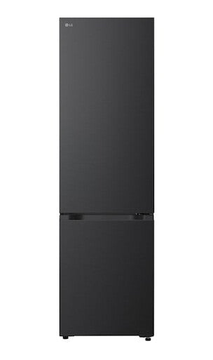 LG GBBS322AEV koel-vriescombinatie Vrijstaand 375 l Zwart