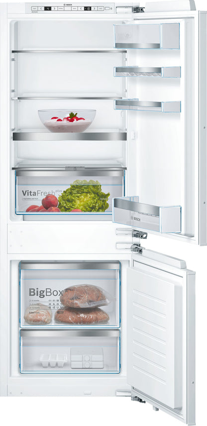 Bosch Serie 6 KIS77AFE0 koel-vriescombinatie Ingebouwd 231 l Wit