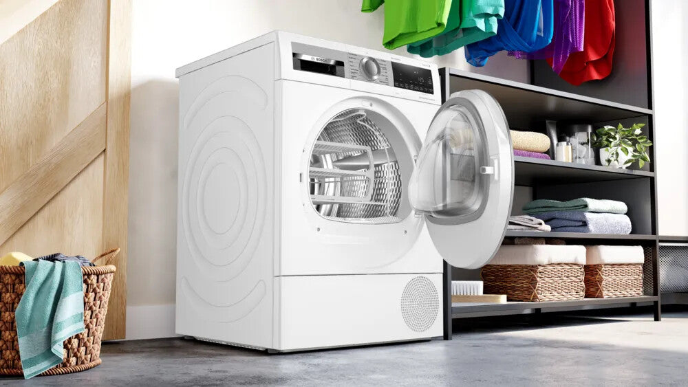Bosch Serie 6 WQG235D9NL wasdroger Vrijstaand Voorlader 8 kg Wit