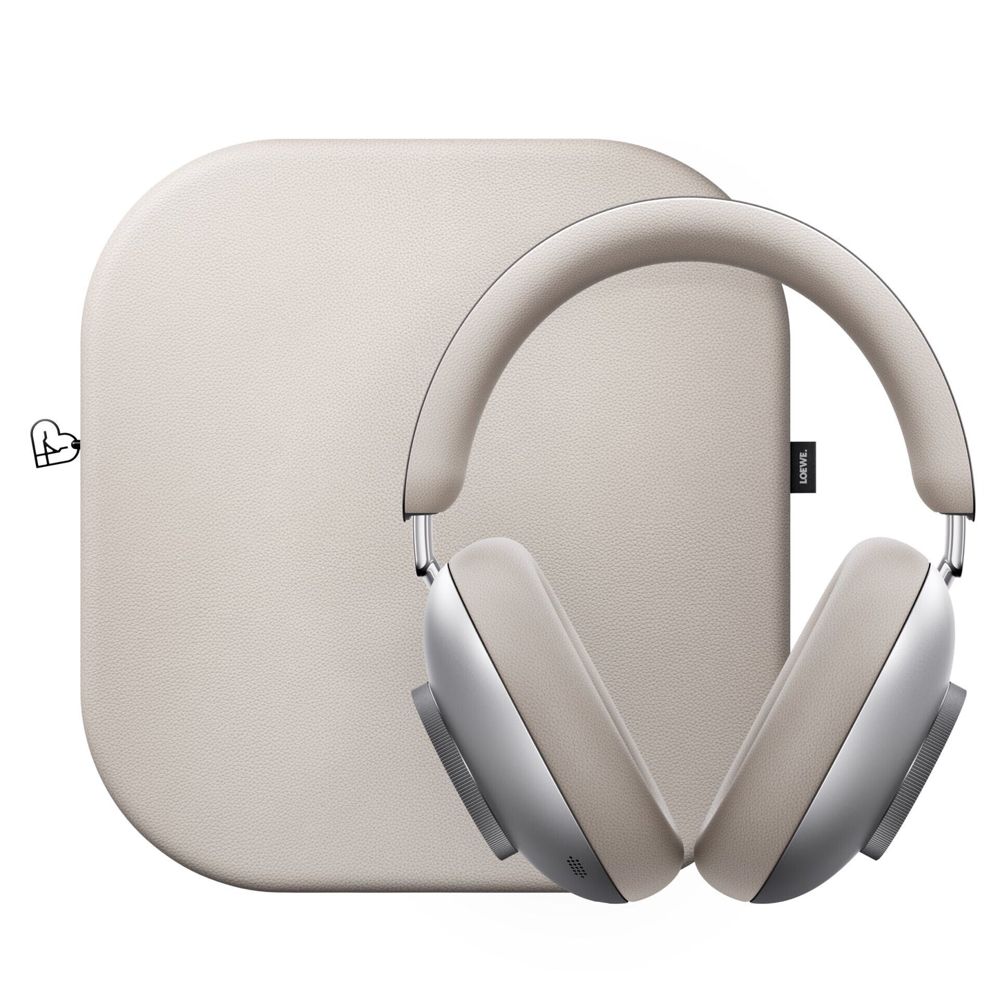 Loewe leo Headset Bedraad en draadloos Hoofdband Audiofiel Bluetooth Beige
