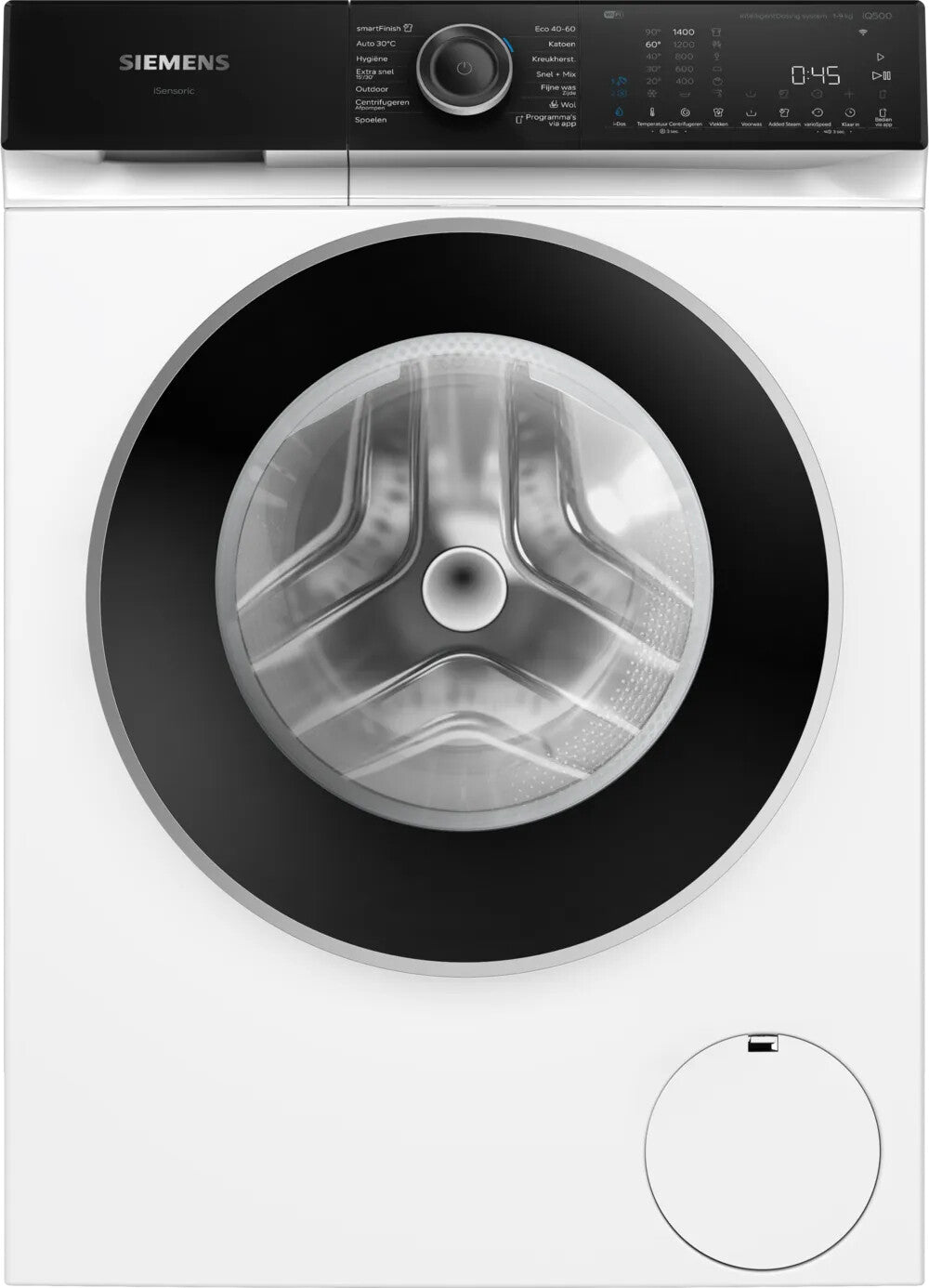Siemens iQ500 WG44H2A5NL wasmachine Voorlader 9 kg 1400 RPM Wit