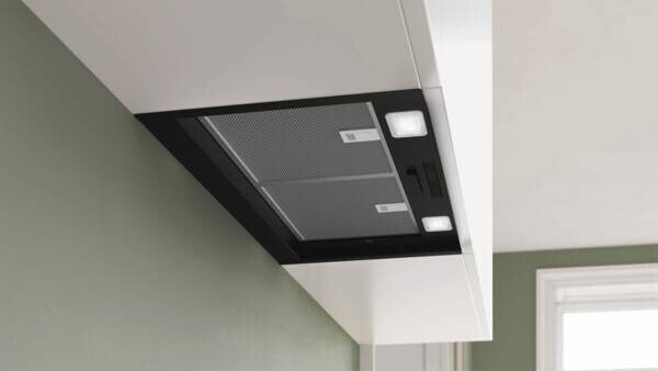 Bosch Serie 2 DBB63BC60 afzuigkap Inbouw Zwart 384 m³/uur