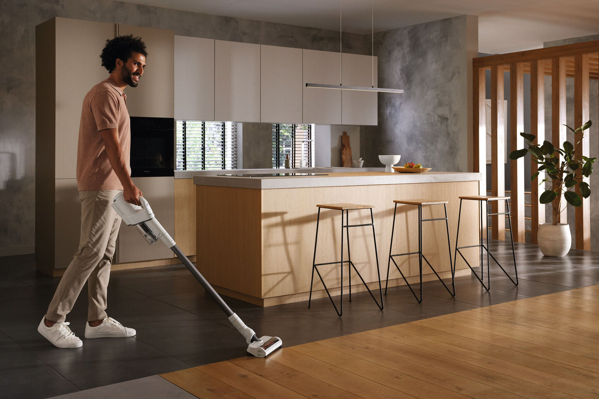 Miele Duoflex HX1 Extra 2-in-1-steelstofzuiger Batterij/Accu Droog Zakloos Wit 2,5 Ah