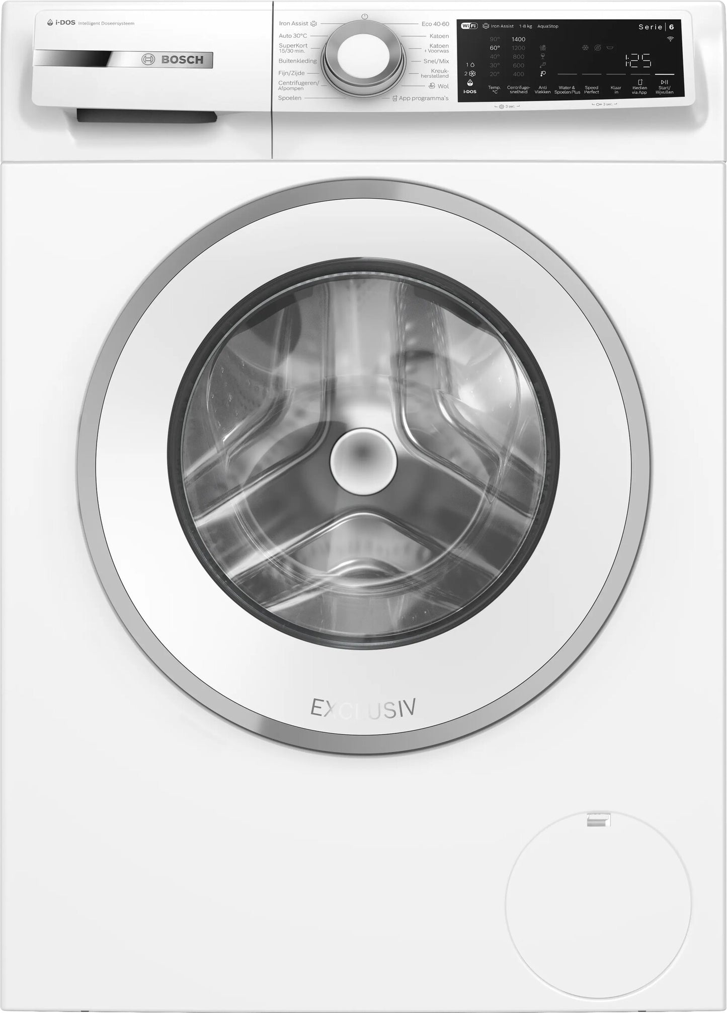 Bosch Serie 6 WGJ234A9NL wasmachine Voorlader 8 kg 1400 RPM Wit