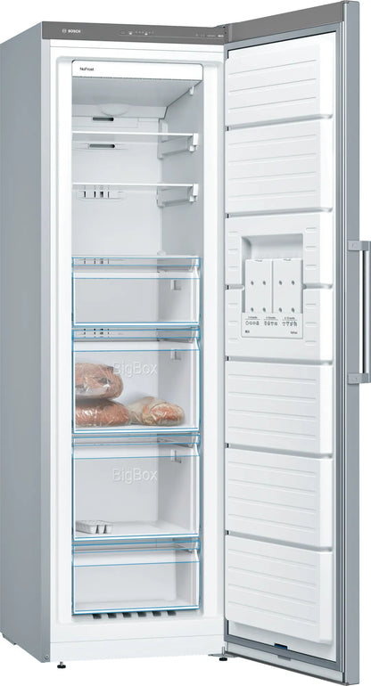 Bosch Serie 4 GSN36VIEP diepvriezer Vrieskast Vrijstaand 242 l Roestvrijstaal