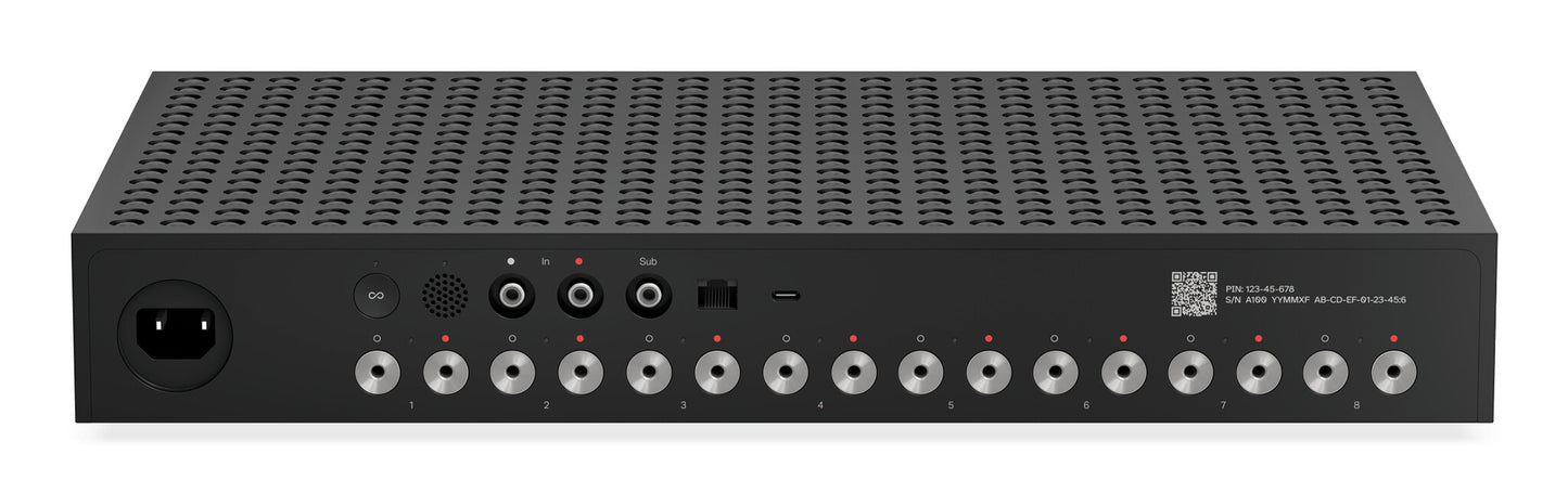 Sonos AMLTIEU1BLK audio versterker 8.0 kanalen Thuis Zwart