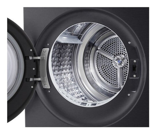 LG RT10X8B wasdroger Vrijstaand Voorlader 10 kg Zwart