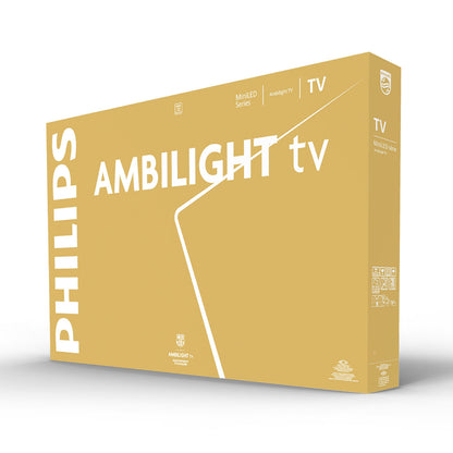 Philips 75MLED910/12 tv 190,5 cm (75") 4K Ultra HD Smart TV Wifi Zwart