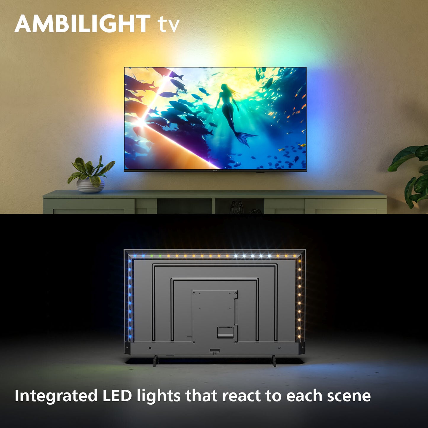 Philips 8500 series 65PUS8500/12 tv 165,1 cm (65") 4K Ultra HD Smart TV Wifi Zwart