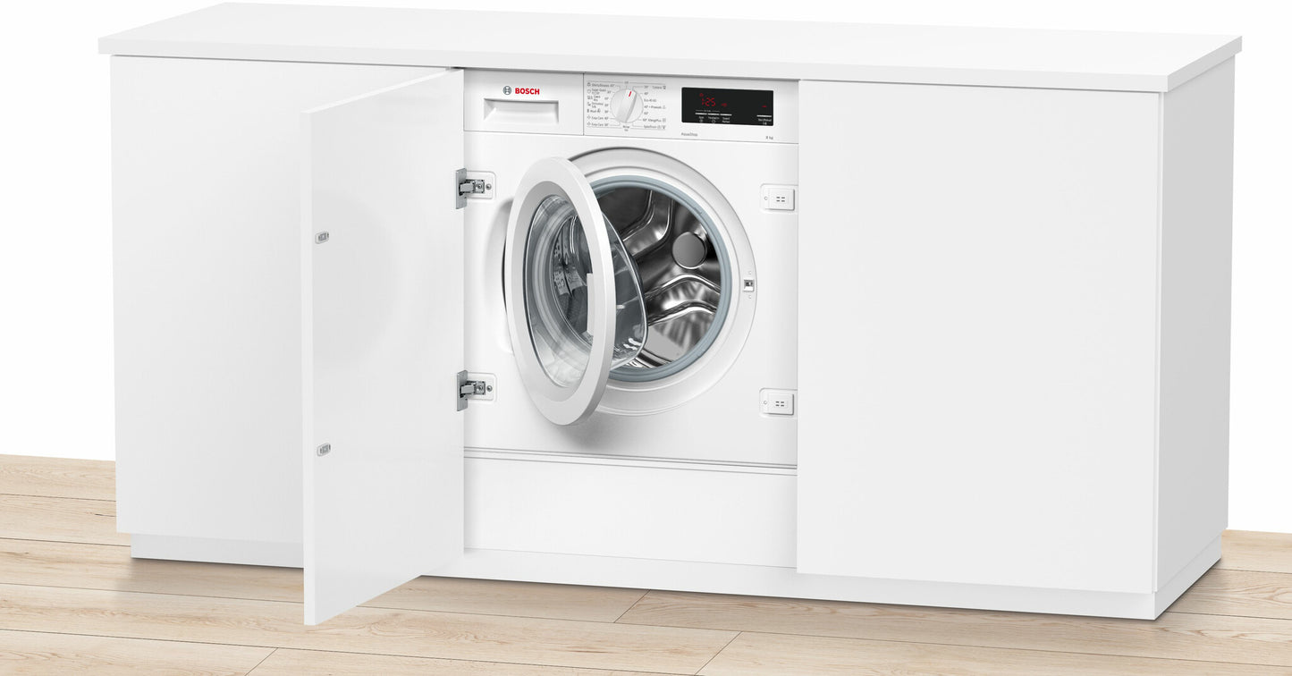 Bosch Serie 6 , Inbouw Wasmachine, voorlader, 8 kg, 1200 rpm, WIW24342EU