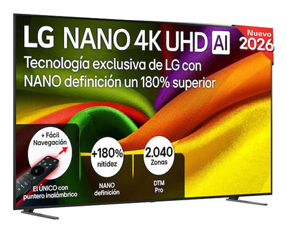 LG 98NU900B6LB 2,49 m (98") 4K Ultra HD Smart TV Wifi Zwart