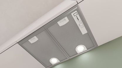 Bosch Serie 4 DHL555BM afzuigkap Inbouw Metallic, Zilver 604 m³/uur