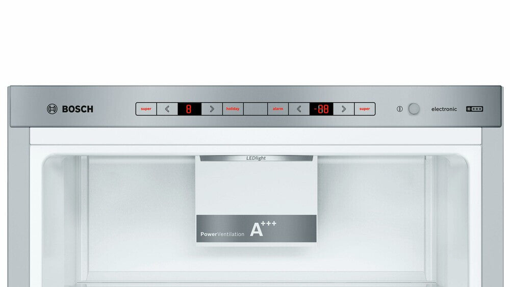 Bosch Serie 6 KGE36EICP koel-vriescombinatie Vrijstaand 308 l Roestvrijstaal