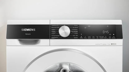 Siemens iQ500 WG46G2ZSNL wasmachine Voorlader 9 kg 1600 RPM Wit