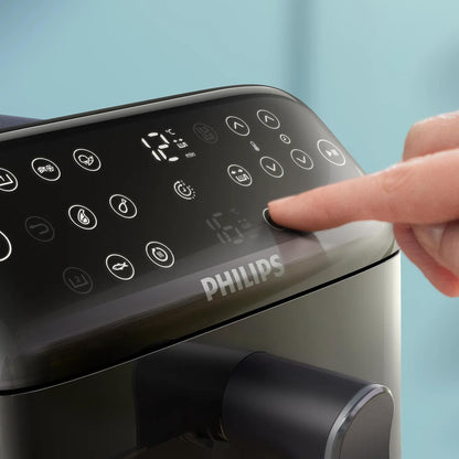 Philips 4000 series Gestapelde Airfryer met twee manden uit de 4000-serie