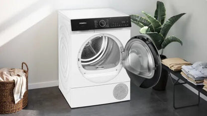 Siemens iQ500 WQ45H2B7NL wasdroger Vrijstaand Voorlader 9 kg Wit