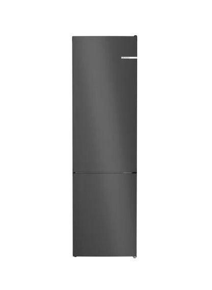Bosch Serie 4 KGN39EXCF koel-vriescombinatie Vrijstaand 363 l Zwart, Roestvrijstaal