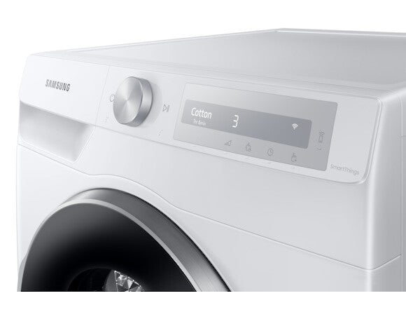 Samsung DV80T6220LH wasdroger Vrijstaand Voorlader 8 kg Wit