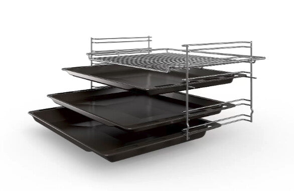 Bosch Serie 4 HLN39A050U fornuis Vrijstaand fornuis Electrisch Inductiekookplaat zones Zwart, Grijs
