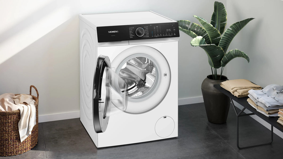 Siemens iQ500 WG46H2A7NL wasmachine Voorlader 9 kg 1600 RPM Wit