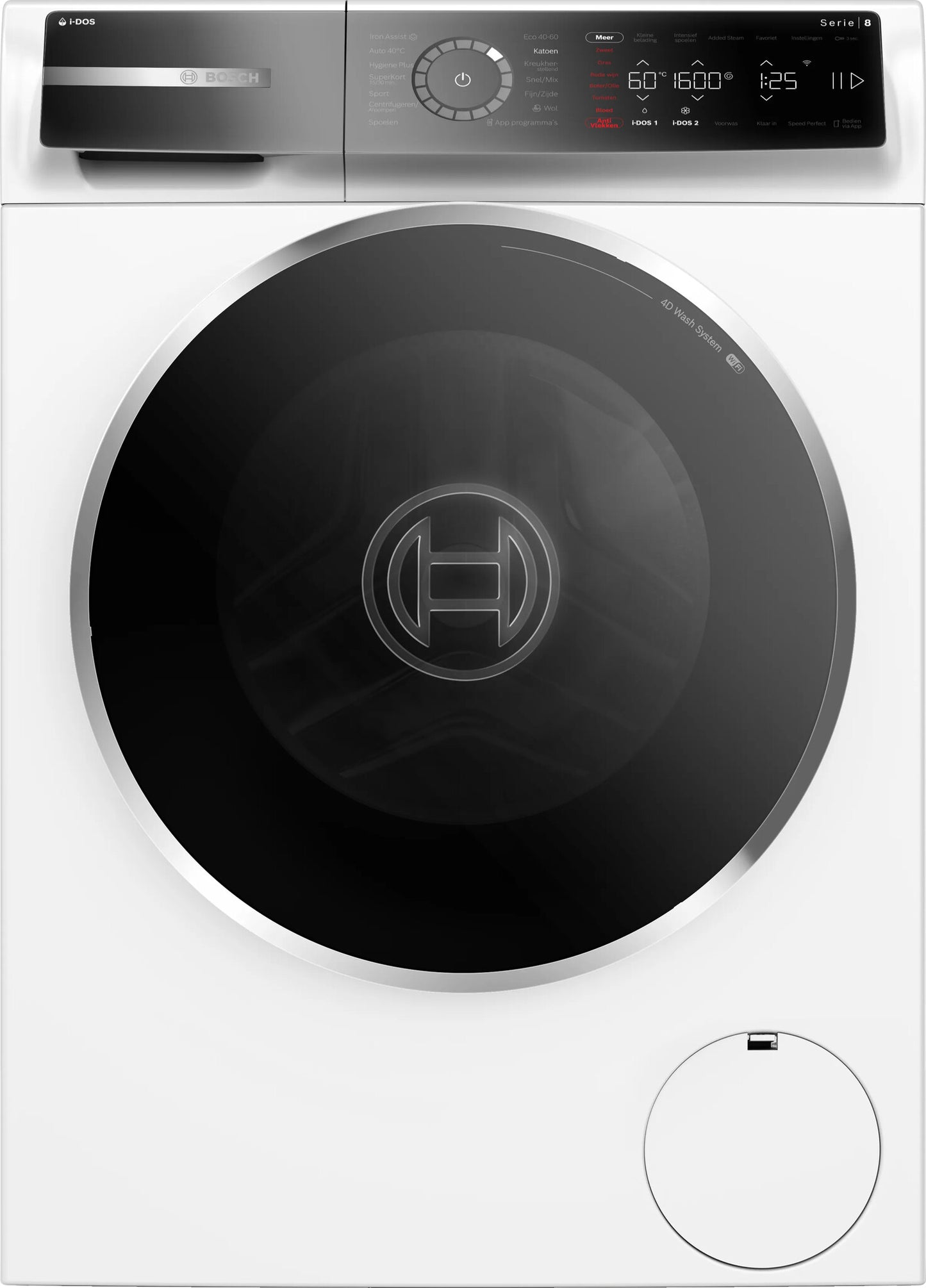 Bosch Serie 8 WGB266ASNL wasmachine Voorlader 11 kg 1600 RPM Wit