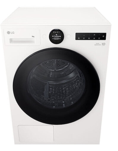 LG RT90X8 wasdroger Vrijstaand Voorlader 9 kg Wit