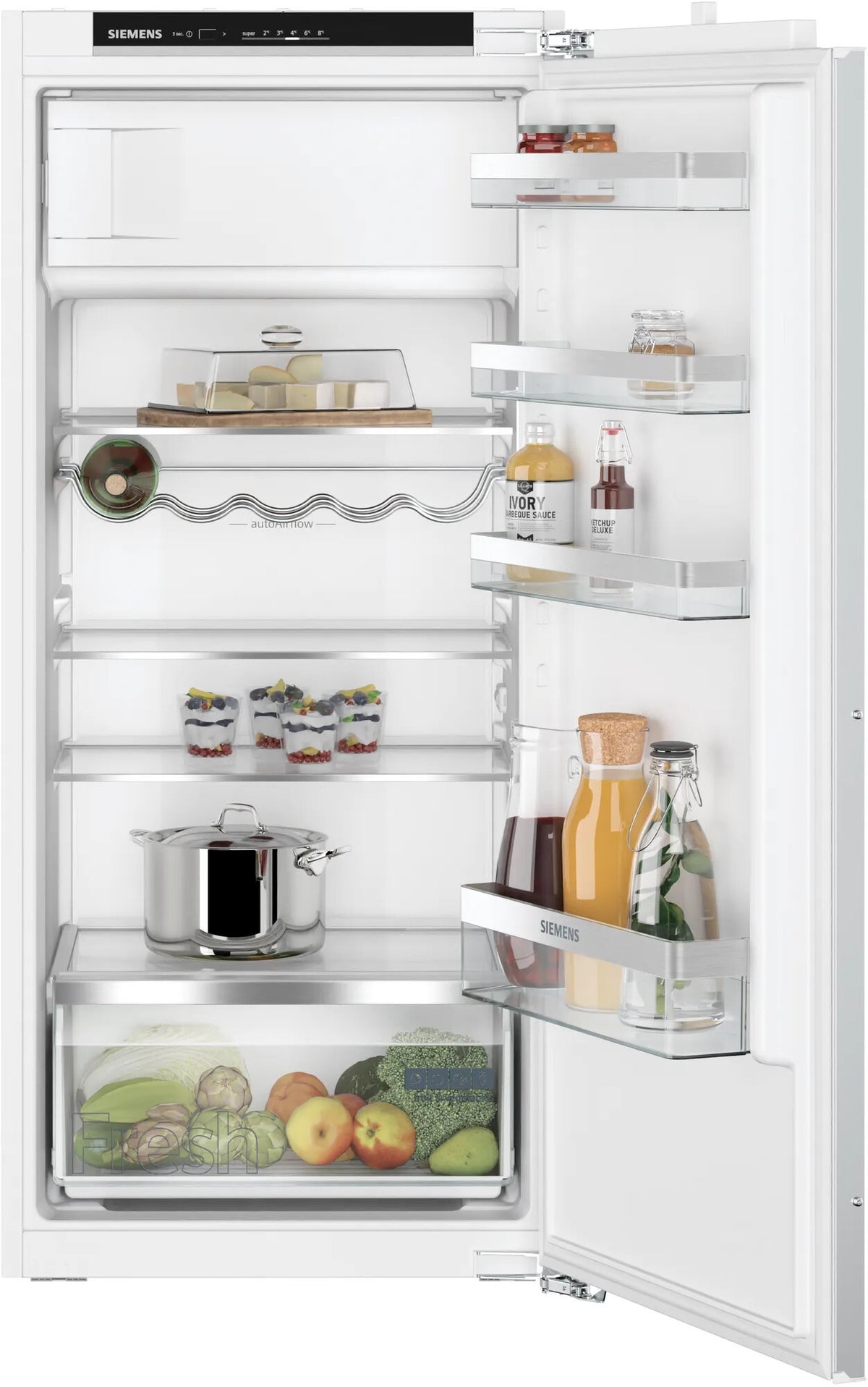 Siemens iQ300 KI42LVFE0 combi-koelkast Ingebouwd 187 l