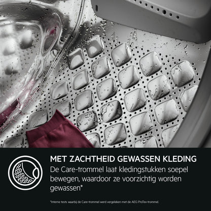 AEG Series 7000 LR73844 wasmachine Voorlader 8 kg 1400 RPM Wit