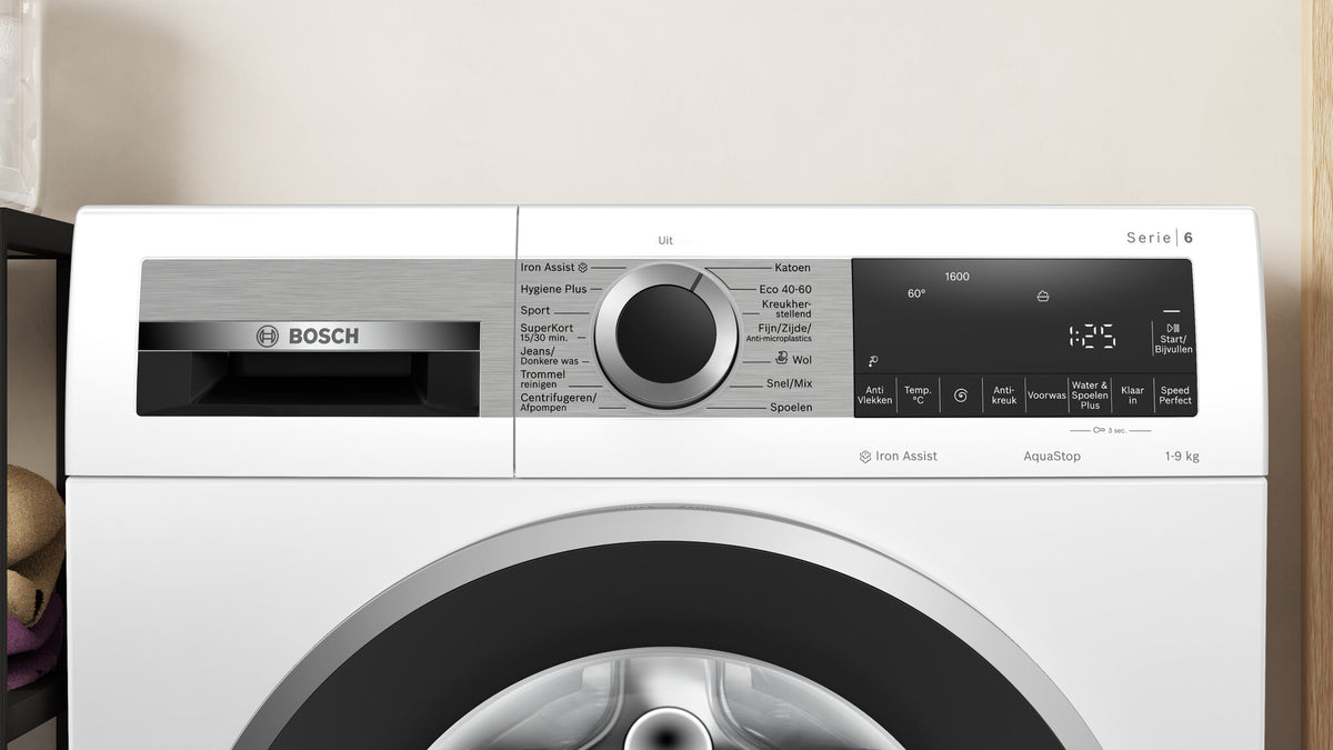 Bosch Serie 6 WGG246ZKNL wasmachine Voorlader 9 kg 1600 RPM Wit