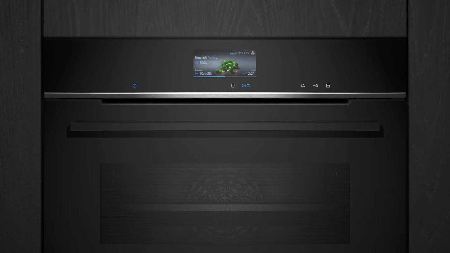 Siemens iQ700 HS736G1B1 stoomoven Middelmaat