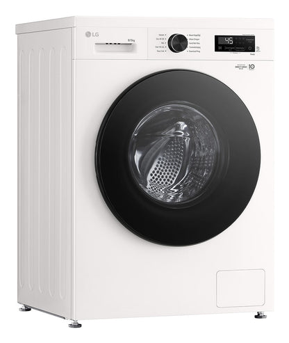 LG W4X1085NWB Was-droogcombinatie Vrijstaand Voorlader Wit
