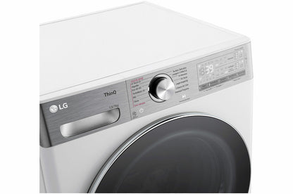 LG F4DR9537S2W Was-droogcombinatie Vrijstaand Voorlader Wit