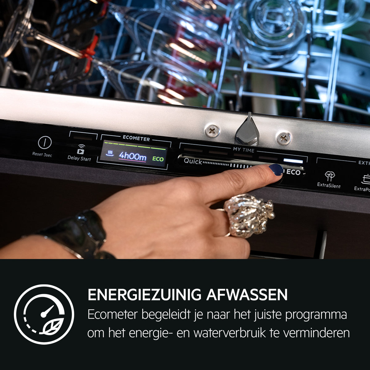 AEG Series 5000 FSB34707Z Volledig ingebouwd 14 couverts