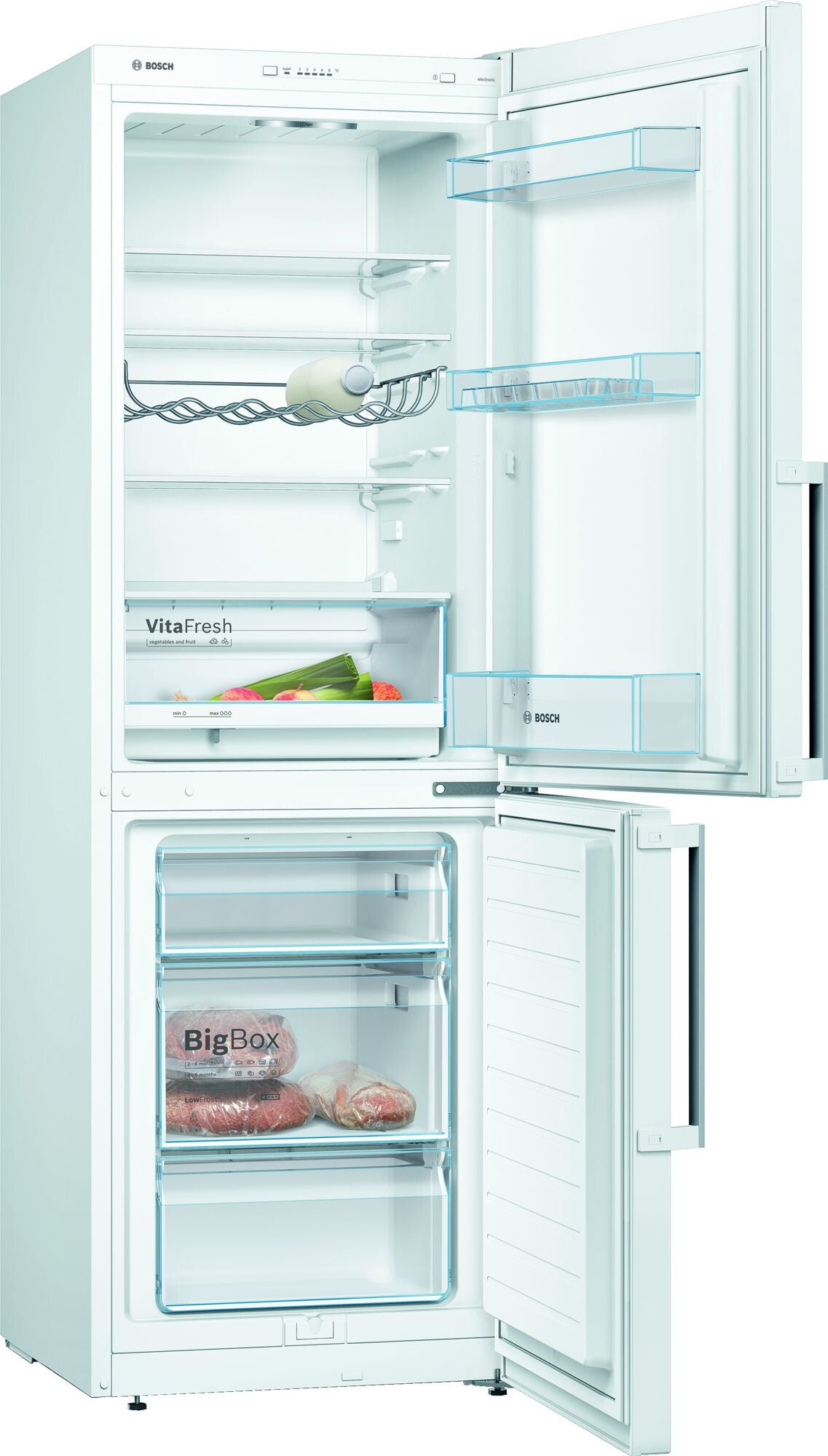 Bosch Serie 4 KGV33VWEP koel-vriescombinatie Vrijstaand 289 l Wit