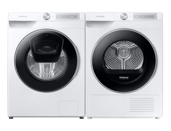 Samsung DV80T6220LH wasdroger Vrijstaand Voorlader 8 kg Wit