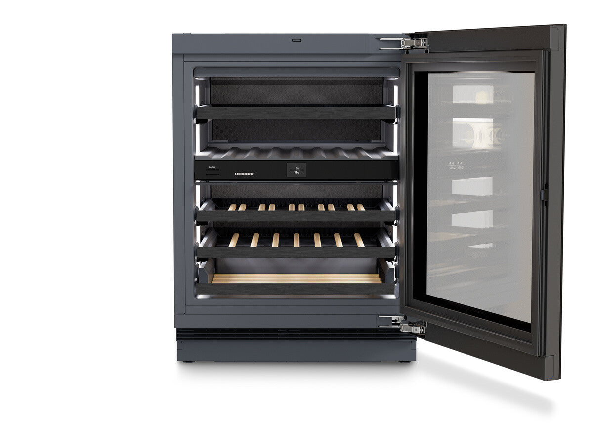 Liebherr UWgbi 3682 Vinidor Selection Thermo-elektrische wijnkoeler Onderbouw Zwart 32 fles(sen)