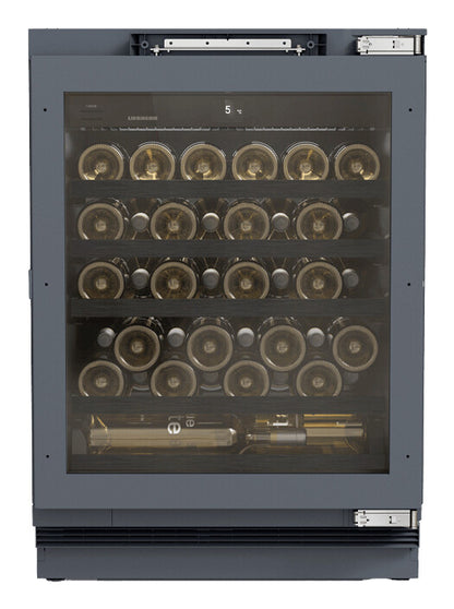 Liebherr UWpri 3761-20 Thermo-elektrische wijnkoeler Onderbouw Antraciet 44 fles(sen)