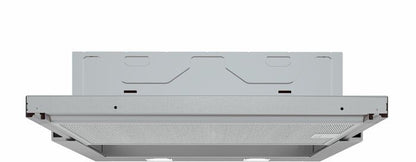 Bosch DFL064W54 afzuigkap Semi-inbouw (uittrekbaar) Metallic, Zilver 394 m³/uur