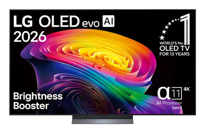 LG OLED evo AI OLED55C69LB tv 139,7 cm (55") 4K Ultra HD Smart TV Wifi Zwart