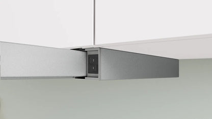 Bosch Serie 2 DFM064W55 afzuigkap Semi-inbouw (uittrekbaar) Metallic, Zilver 394 m³/uur