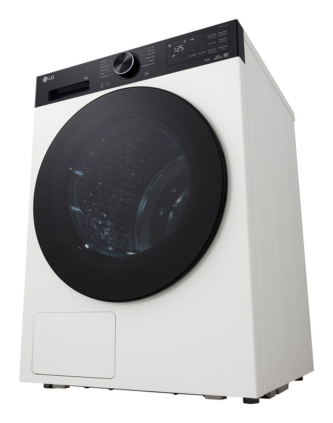 LG RHX5009THB wasdroger Vrijstaand Voorlader 9 kg Wit