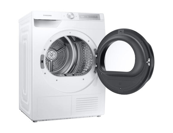 Samsung DV80T6220LH wasdroger Vrijstaand Voorlader 8 kg Wit