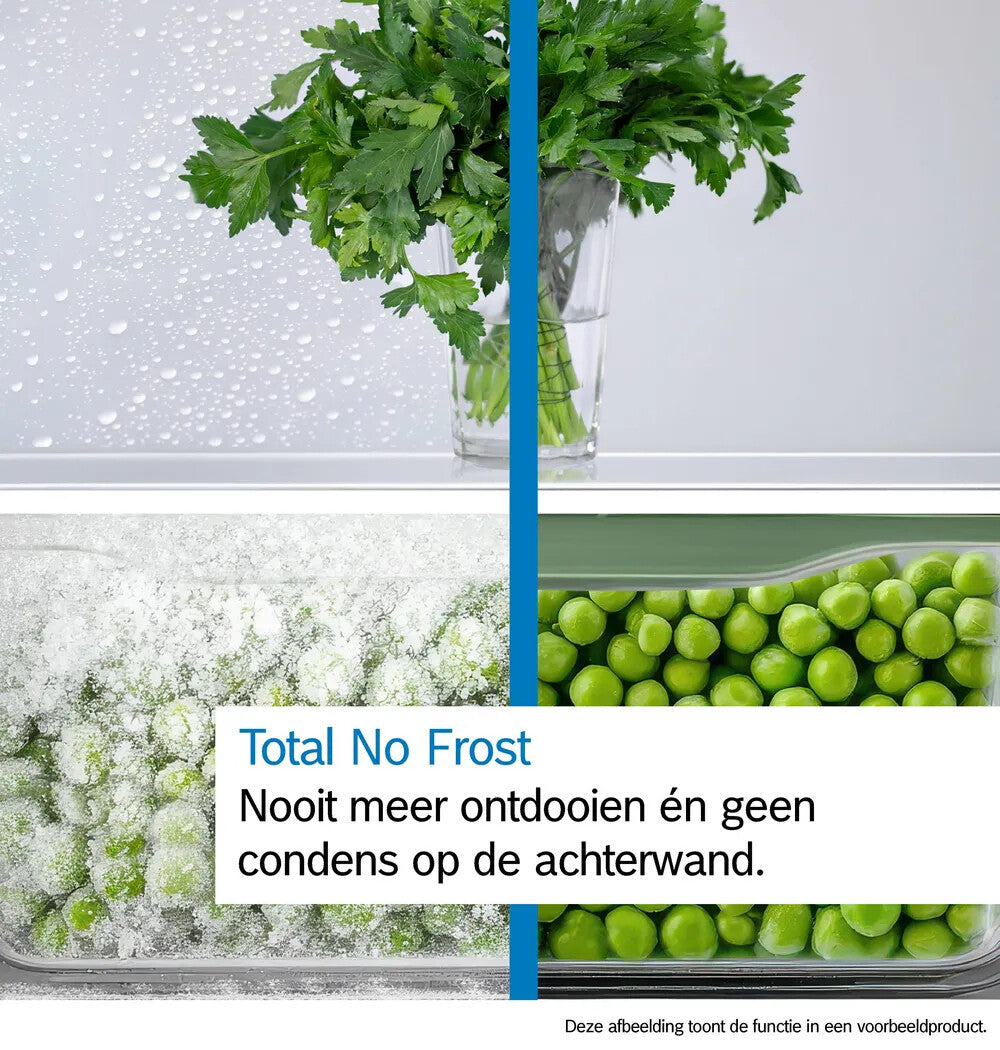 Bosch Serie 4 KGN362LAF koel-vriescombinatie Vrijstaand 321 l Metallic