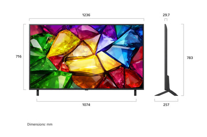 LG Mini RGB 50MRGB88B9B 127 cm (50") 4K Ultra HD Smart TV Wifi Zwart