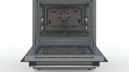 Bosch Serie 4 HKR39C250 fornuis Vrijstaand fornuis Electrisch Keramisch Zwart, Grijs