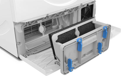 Siemens iQ500 WQ43G1DENL wasdroger Vrijstaand Voorlader 9 kg Wit